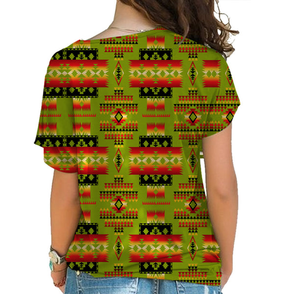 Native American Cross Shoulder Shirt - Image 3
