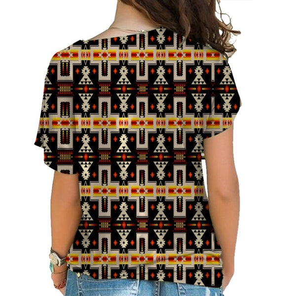 Native American Cross Shoulder Shirt - Image 3