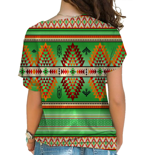 Native American Cross Shoulder Shirt - Image 3