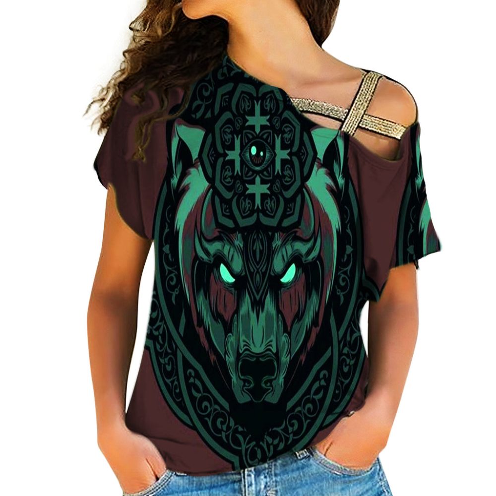 Native American Cross Shoulder Shirt