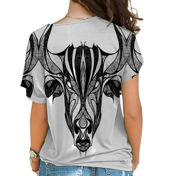 Native American Cross Shoulder Shirt - Image 3