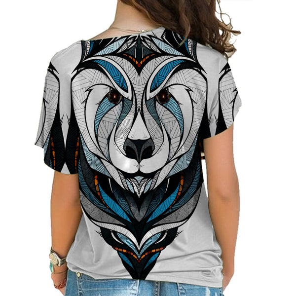 Native American Cross Shoulder Shirt - Image 3