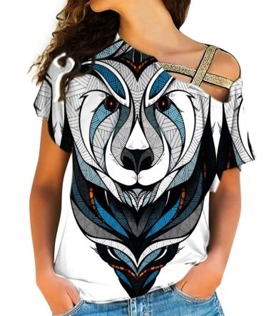 Native American Cross Shoulder Shirt