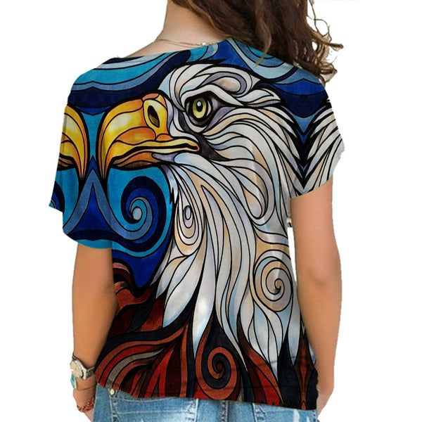 Native American Cross Shoulder Shirt - Image 3