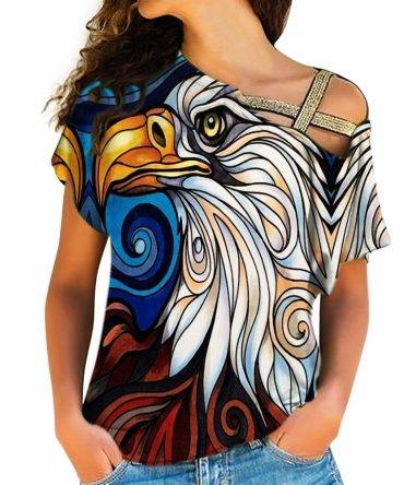 Native American Cross Shoulder Shirt