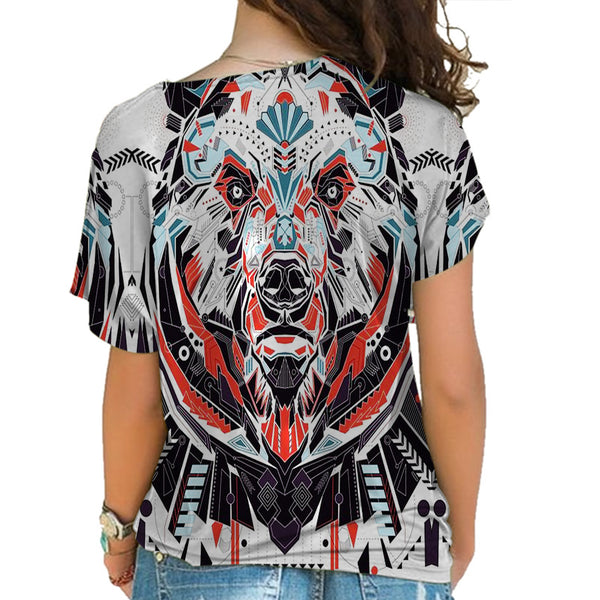 Native American Cross Shoulder Shirt - Image 2