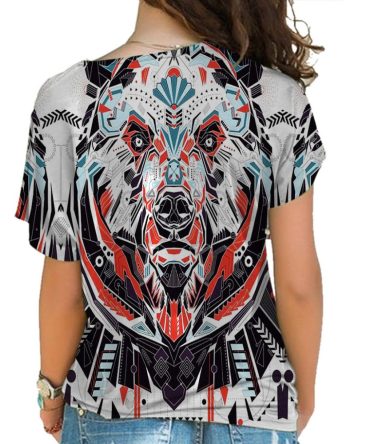 Native American Cross Shoulder Shirt