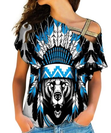 Native American Cross Shoulder Shirt