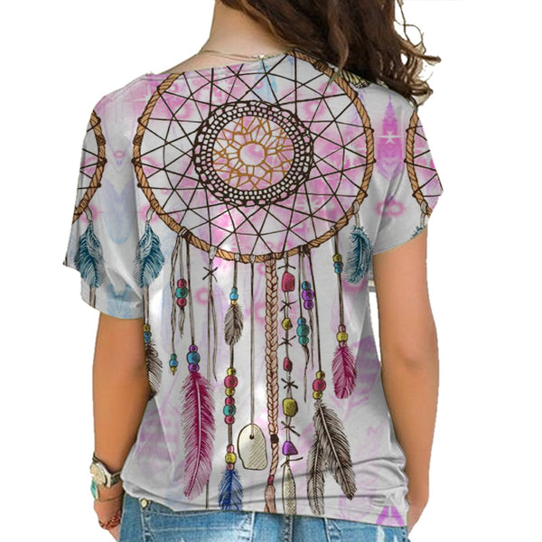 Native American Cross Shoulder Shirt - Image 3