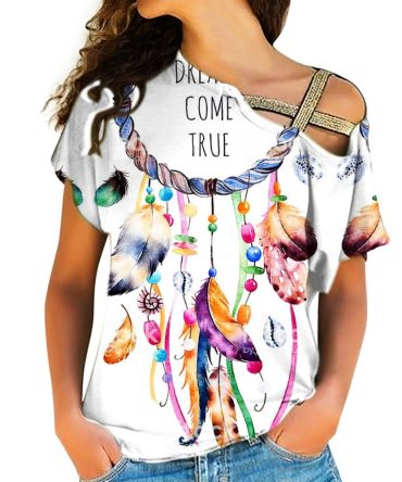 Native American Cross Shoulder Shirt