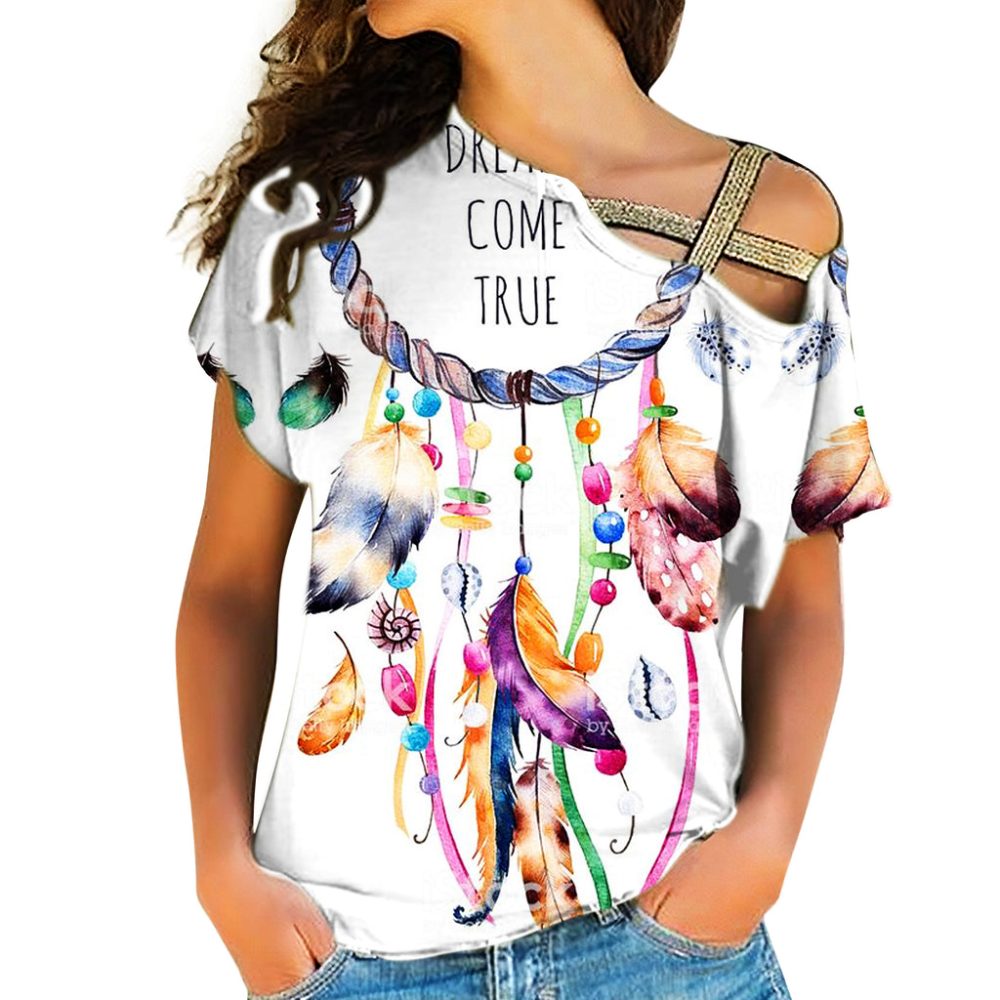 Native American Cross Shoulder Shirt