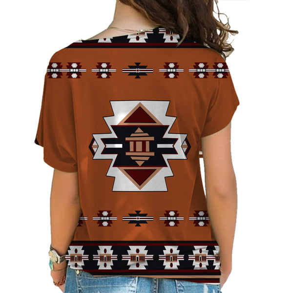 Native American Cross Shoulder Shirt - Image 3