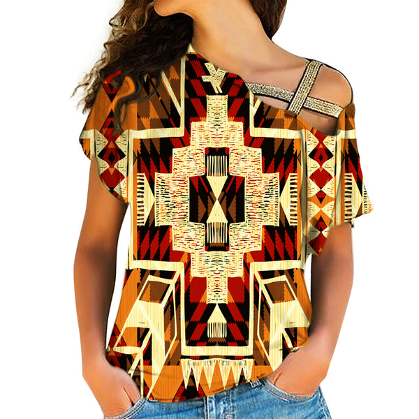 Native American Cross Shoulder Shirt - Image 2