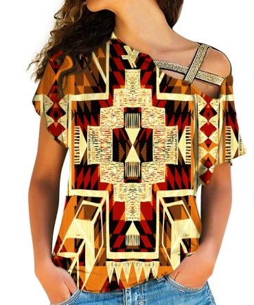 Native American Cross Shoulder Shirt