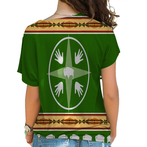 Native American Cross Shoulder Shirt - Image 3