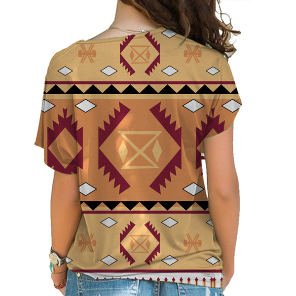 Native American Cross Shoulder Shirt - Image 2
