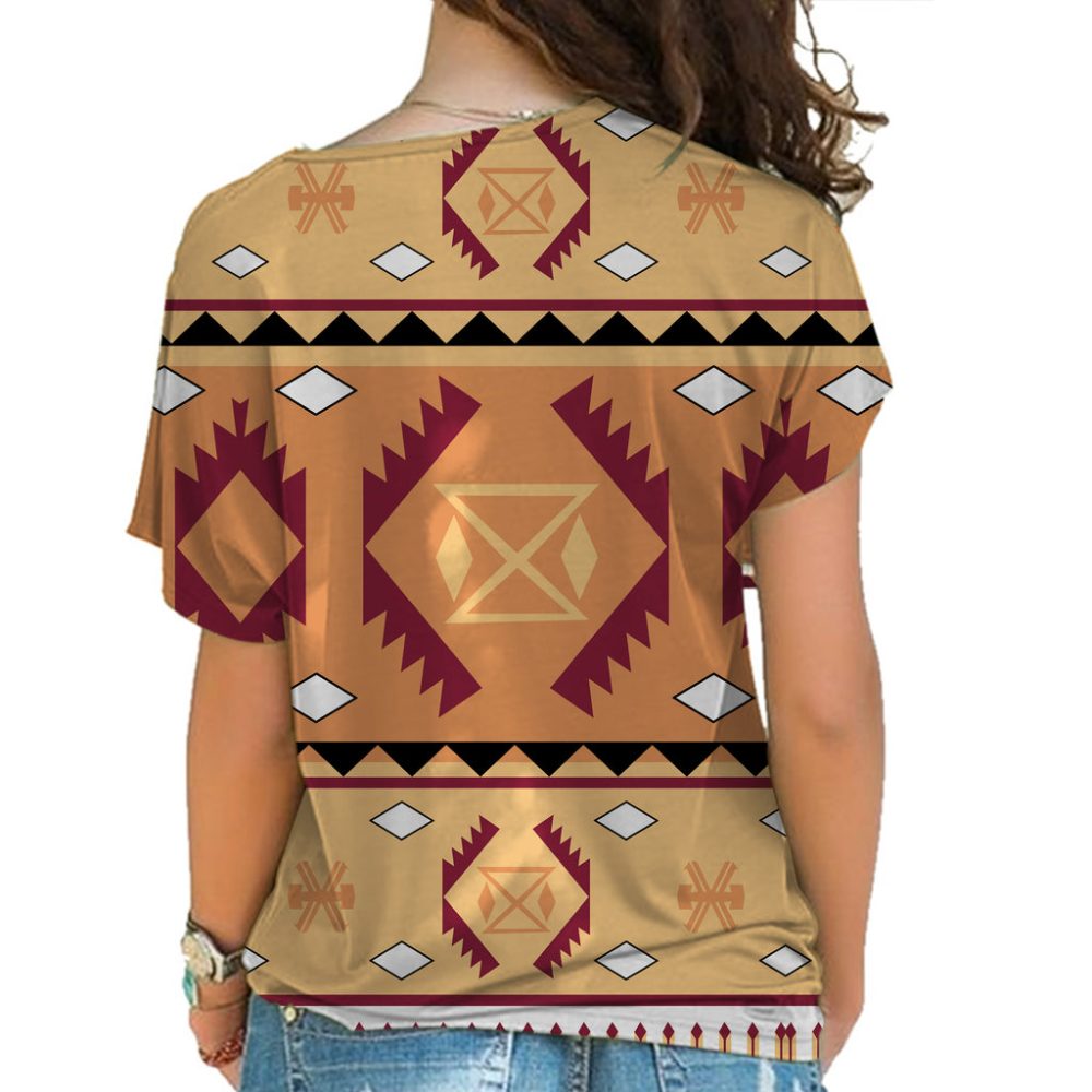 Native American Cross Shoulder Shirt