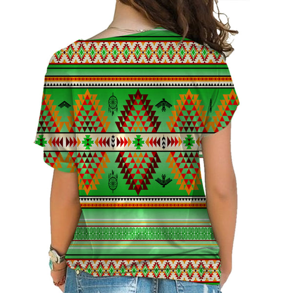 Native American Cross Shoulder Shirt - Image 3