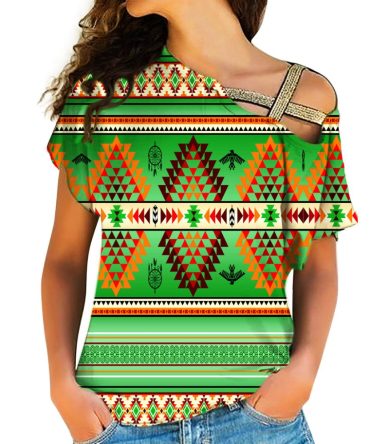 Native American Cross Shoulder Shirt