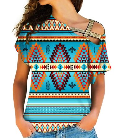 Native American Cross Shoulder Shirt