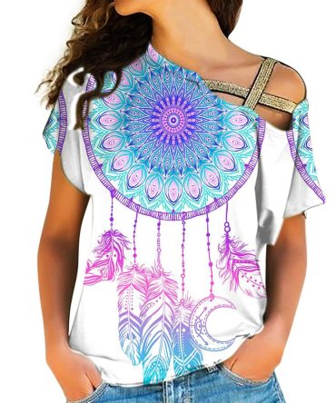 Native American Cross Shoulder Shirt