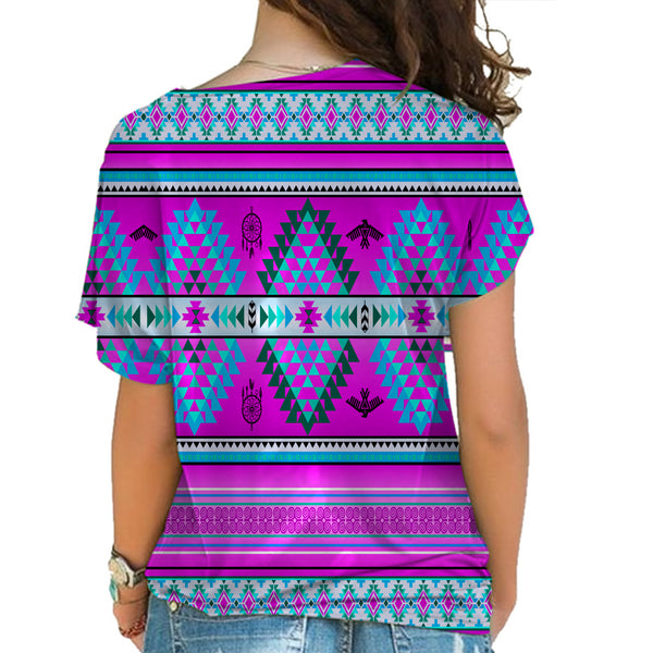 Native American Cross Shoulder Shirt - Image 3