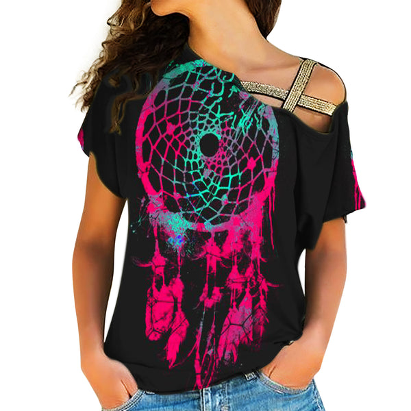 Native American Cross Shoulder Shirt - Image 2