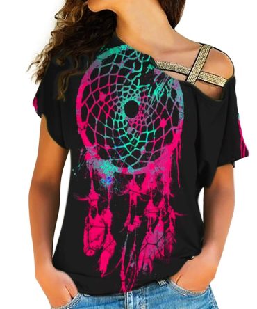 Native American Cross Shoulder Shirt
