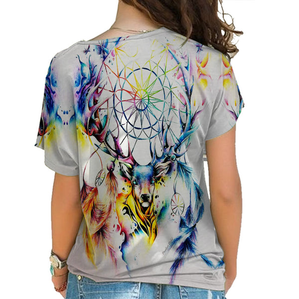 Native American Cross Shoulder Shirt - Image 3