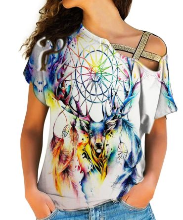 Native American Cross Shoulder Shirt
