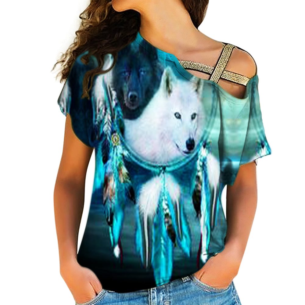 Native American Cross Shoulder Shirt