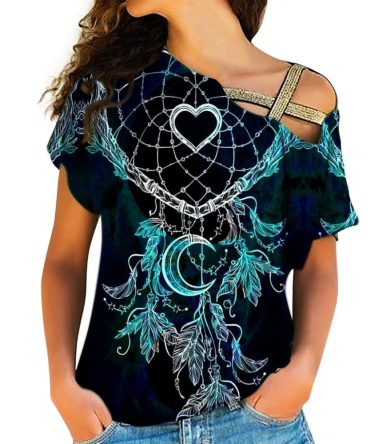 Native American Cross Shoulder Shirt