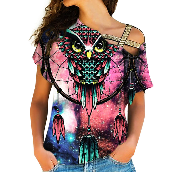 Native American Cross Shoulder Shirt - Image 2