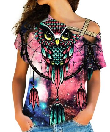 Native American Cross Shoulder Shirt