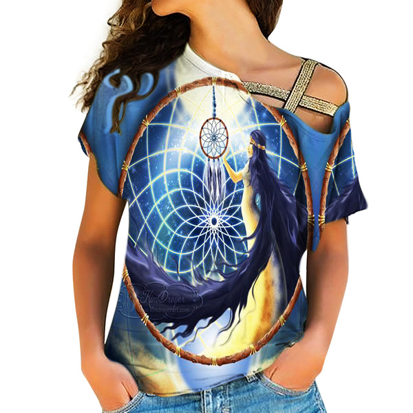 Native American Cross Shoulder Shirt - Image 2