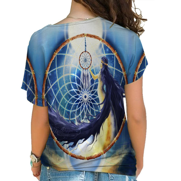 Native American Cross Shoulder Shirt - Image 3