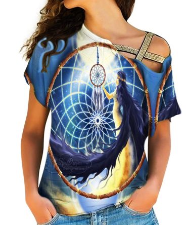 Native American Cross Shoulder Shirt