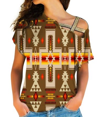 Native American Cross Shoulder Shirt