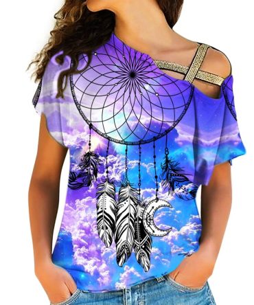 Native American Cross Shoulder Shirt