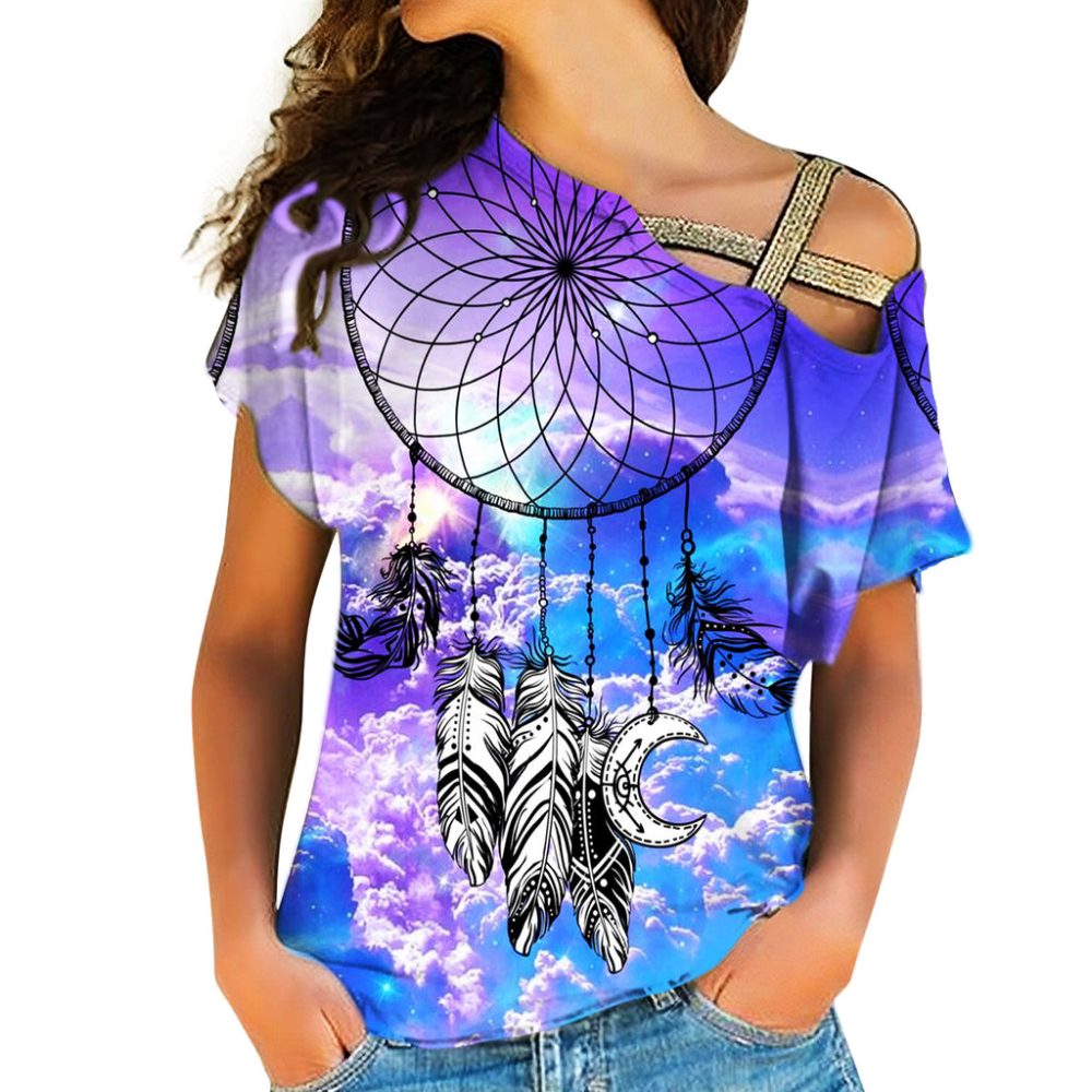Native American Cross Shoulder Shirt