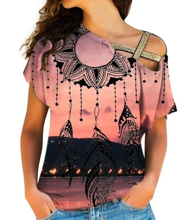 Native American Cross Shoulder Shirt