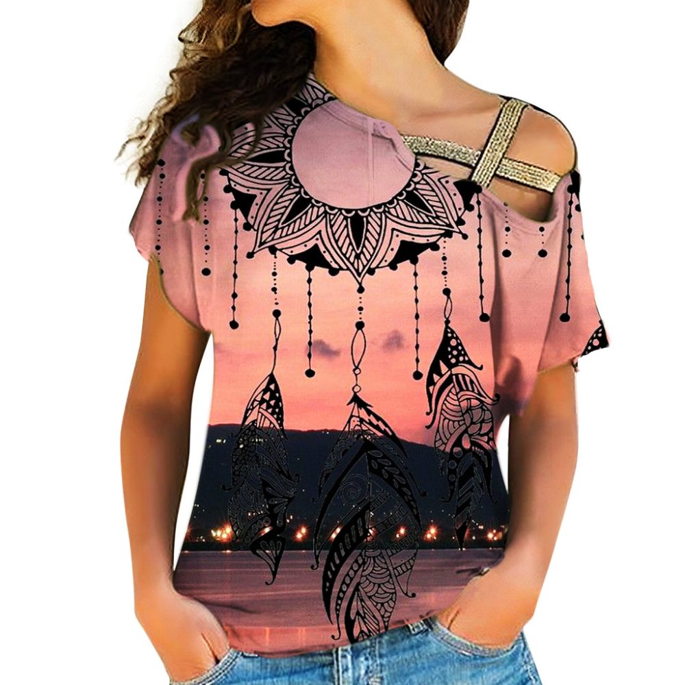 Native American Cross Shoulder Shirt