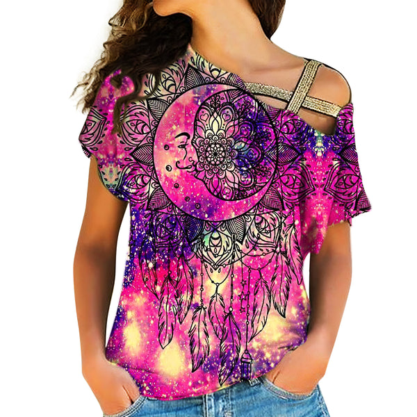 Native American Cross Shoulder Shirt - Image 2