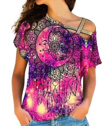 Native American Cross Shoulder Shirt