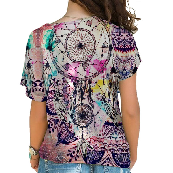 Native American Cross Shoulder Shirt - Image 3