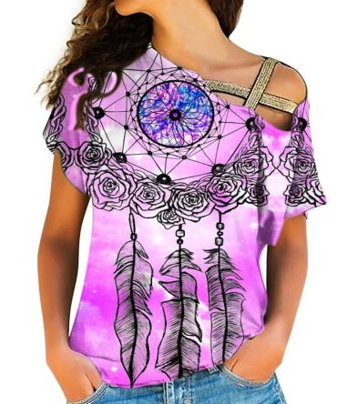 Native American Cross Shoulder Shirt