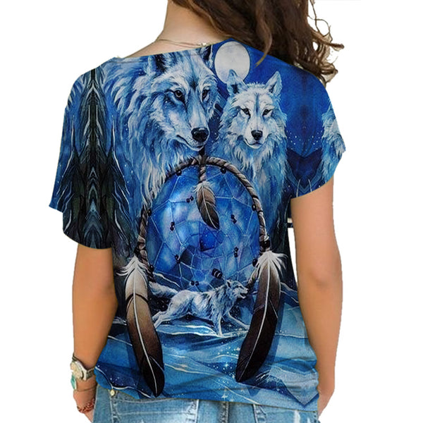 Native American Cross Shoulder Shirt - Image 3