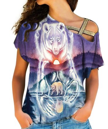 Native American Cross Shoulder Shirt