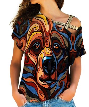 Native American Cross Shoulder Shirt