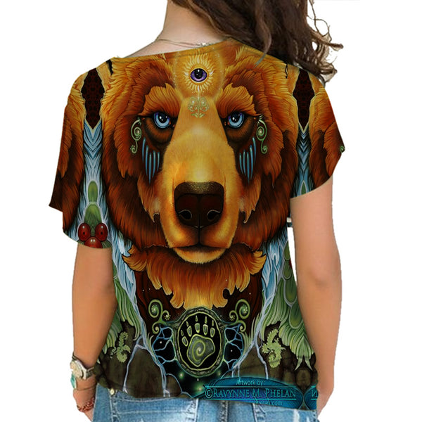 Native American Cross Shoulder Shirt - Image 3